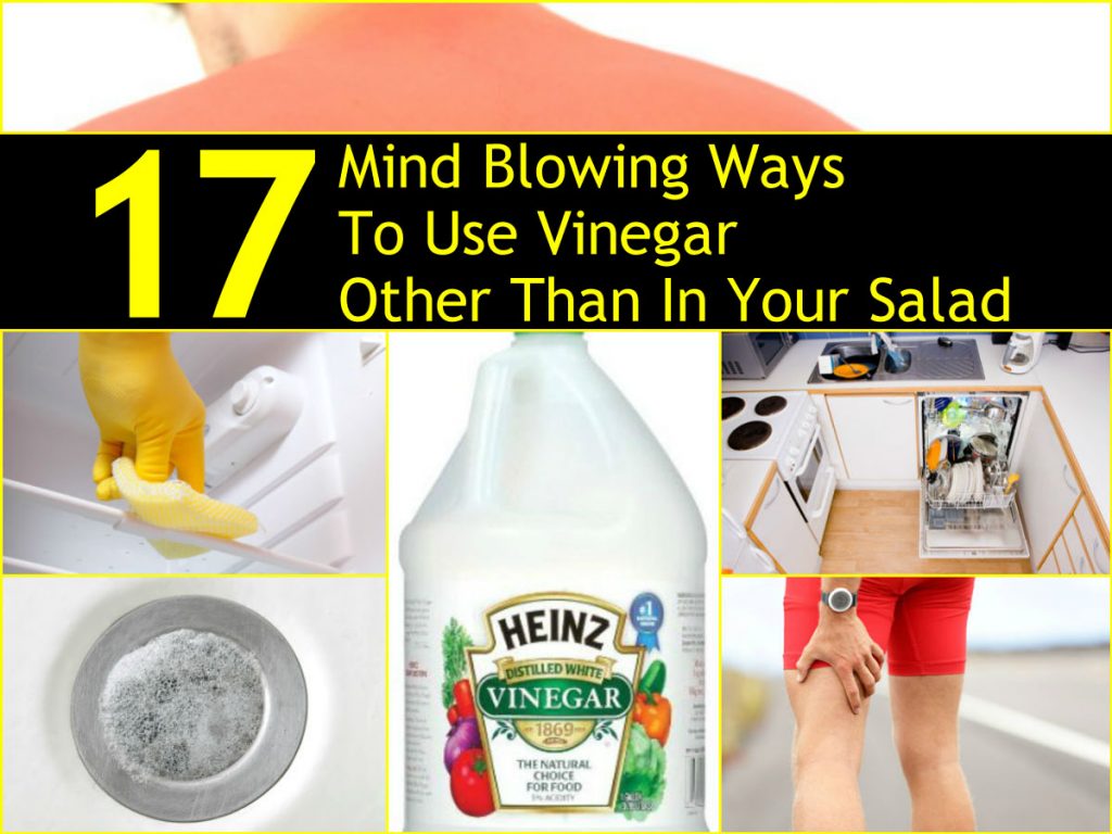 17 Mind Blowing Ways To Use Vinegar Other Than In Your Salad